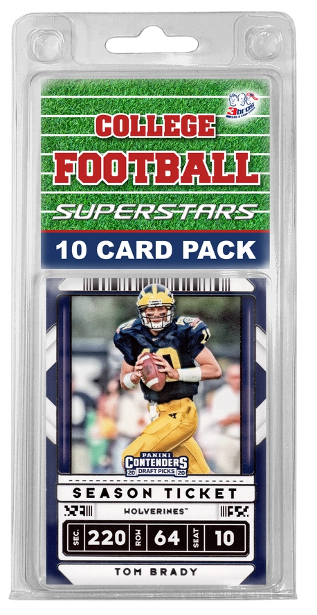 Michigan Wolverines - Superstars Kit Trading Cards