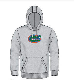 Florida Gators Cotton Fleece Primary Logo