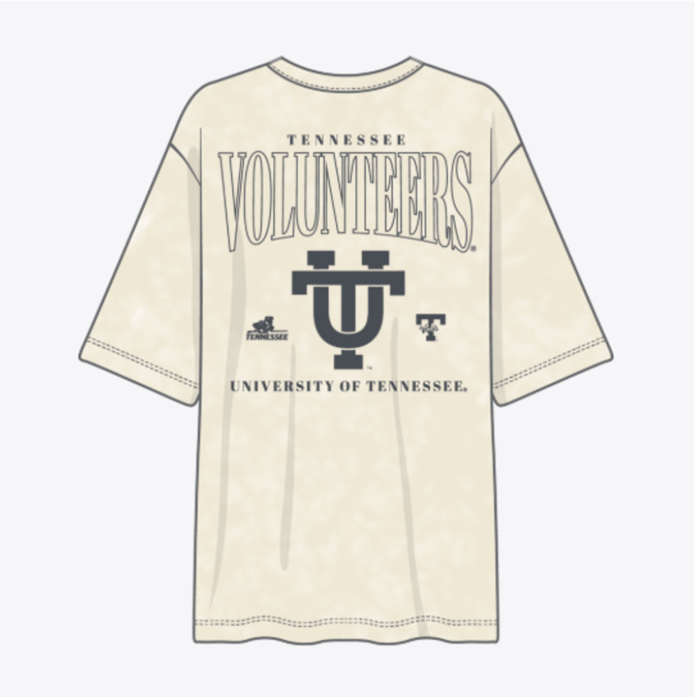 Tennessee Volunteers - NCAA Heritages Hues Oversized SS T-Shirt