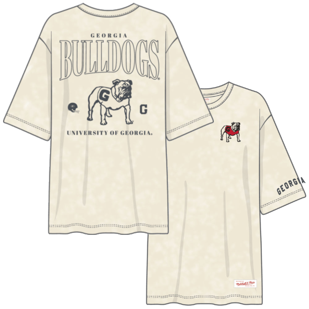 Georgia Bulldogs - NCAA Heritages Hues Oversized SS T-Shirt
