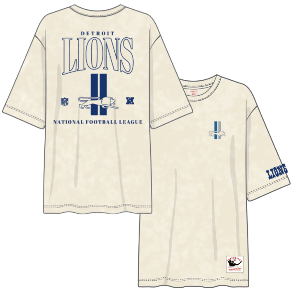 Detroit Lions - NFL Heritages Hues Oversized SS T-Shirt