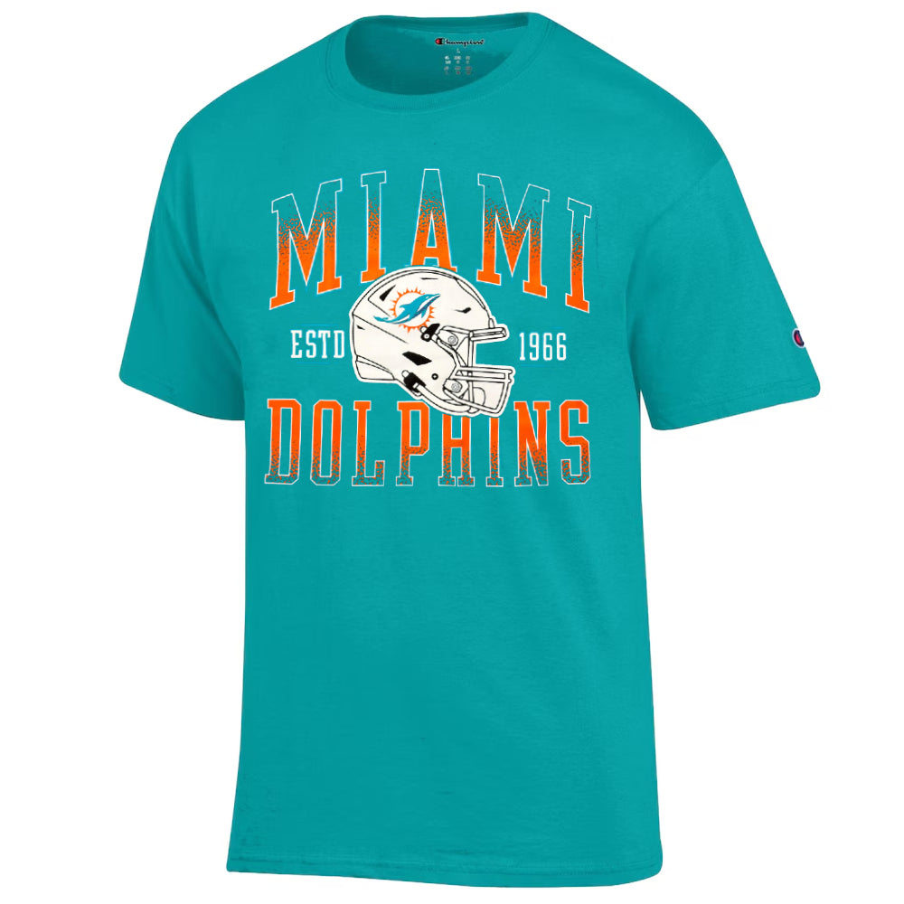 Miami Dolphins - NFL Helmet Football Logo Short Sleeve T-Shirt