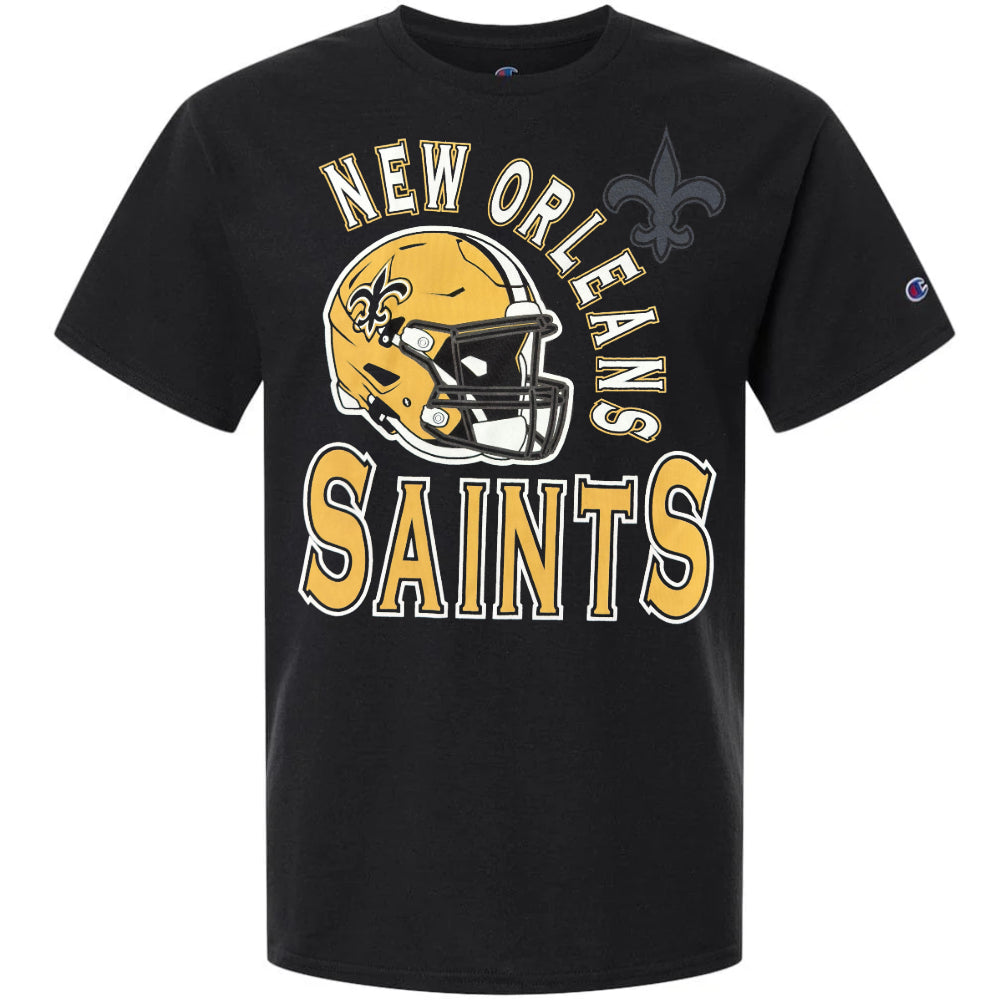 New Orleans Saints - NFL Helmet Football Logo Short Sleeve T-Shirt