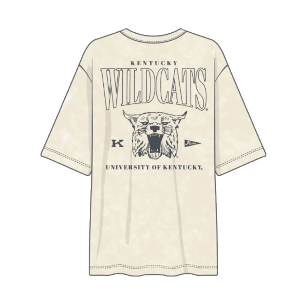 Kentucky Wildcats - NCAA Heritages Hues Oversized SS T-Shirt