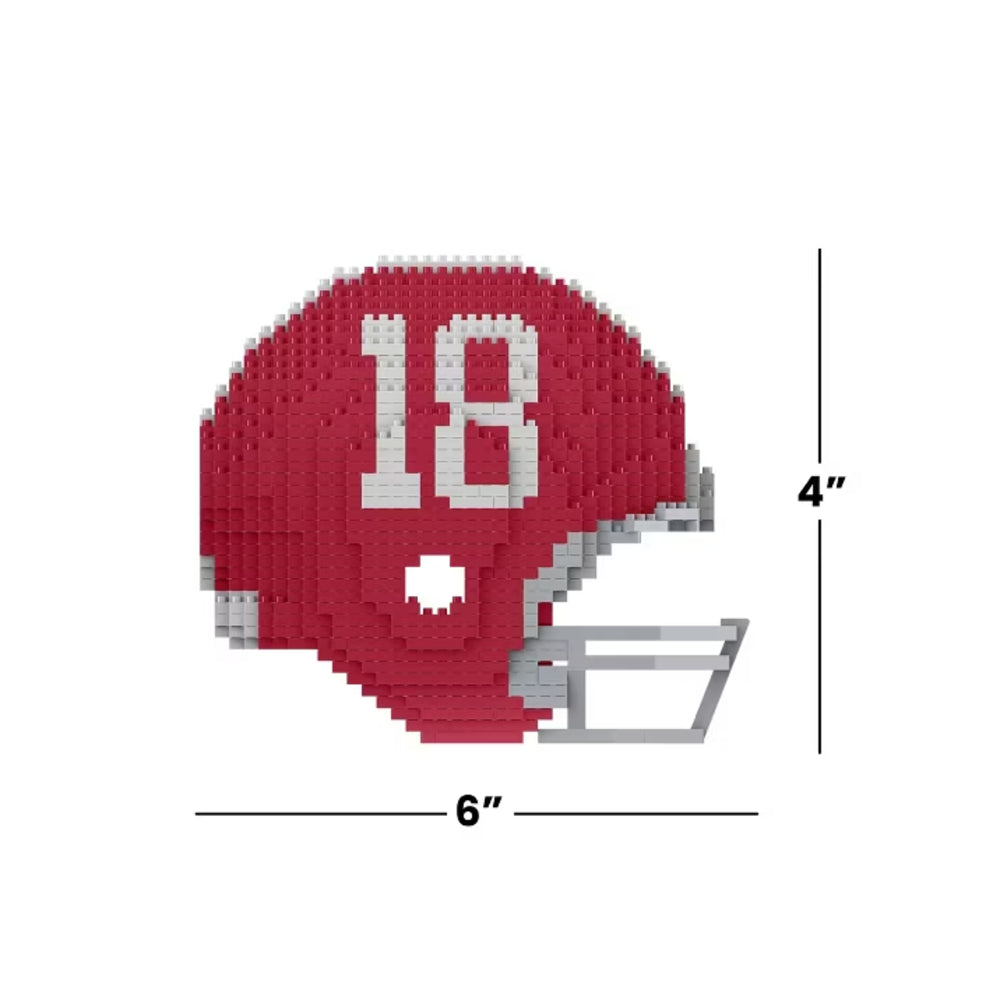 Alabama Crimson Tide - NCAA Helmet Building Brick