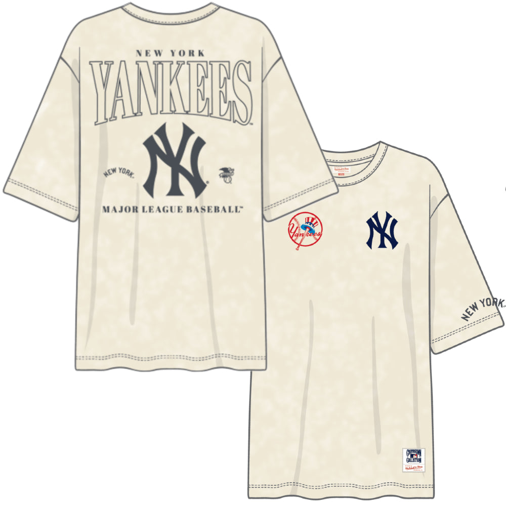 New York Yankees - MLB Heritages Hues Oversized SS T-Shirt