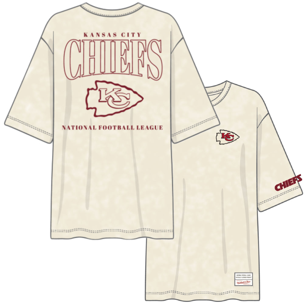 Kansas City Chiefs - NFL Heritages Hues Oversized SS T-Shirt