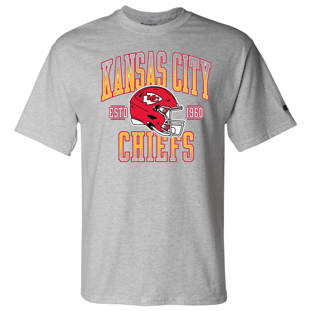 Kansas City Chiefs - NFL Helmet Logo Short Sleeve T-Shirt