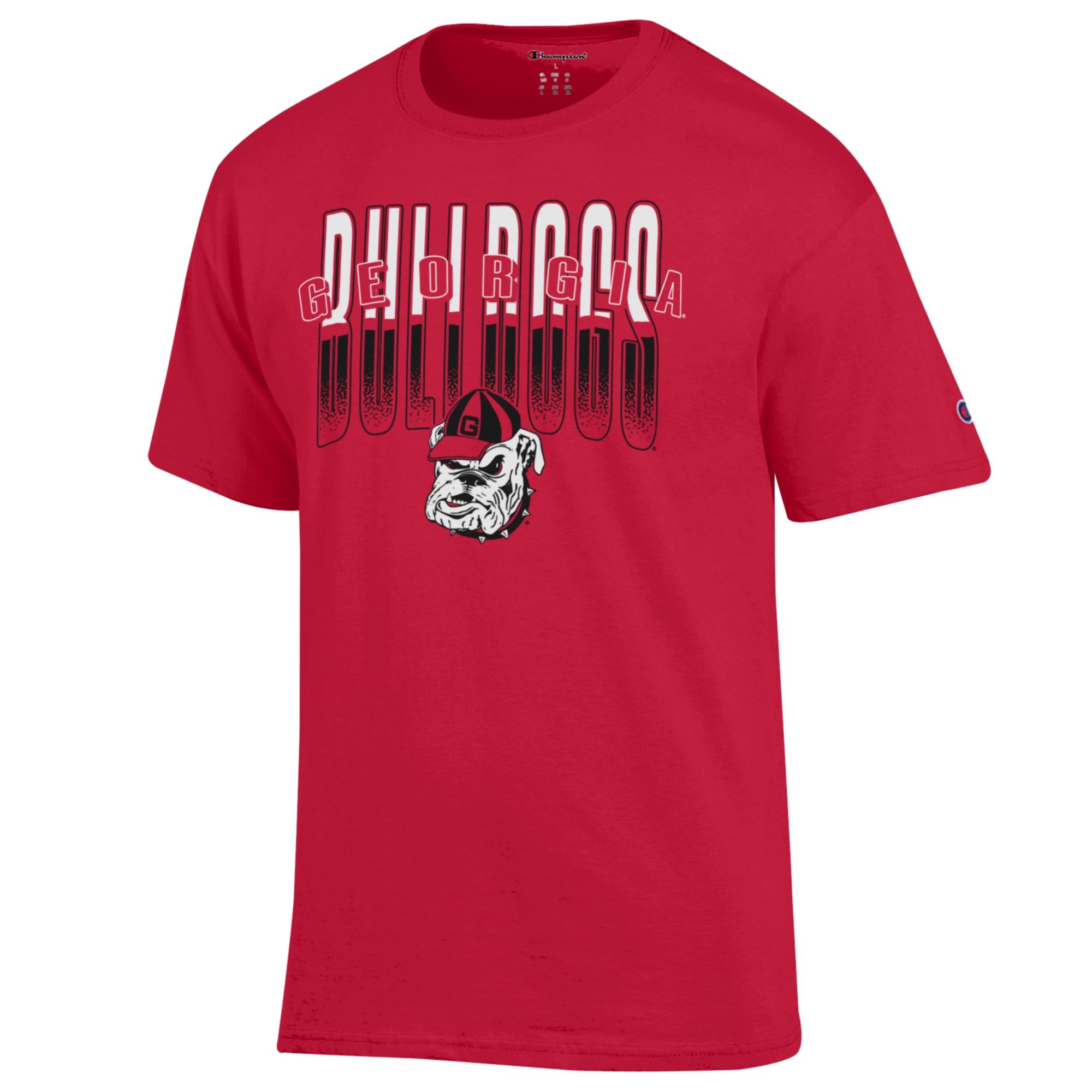 Georgia Bulldogs - NCAA Mascot  Head Logo T-Shirt