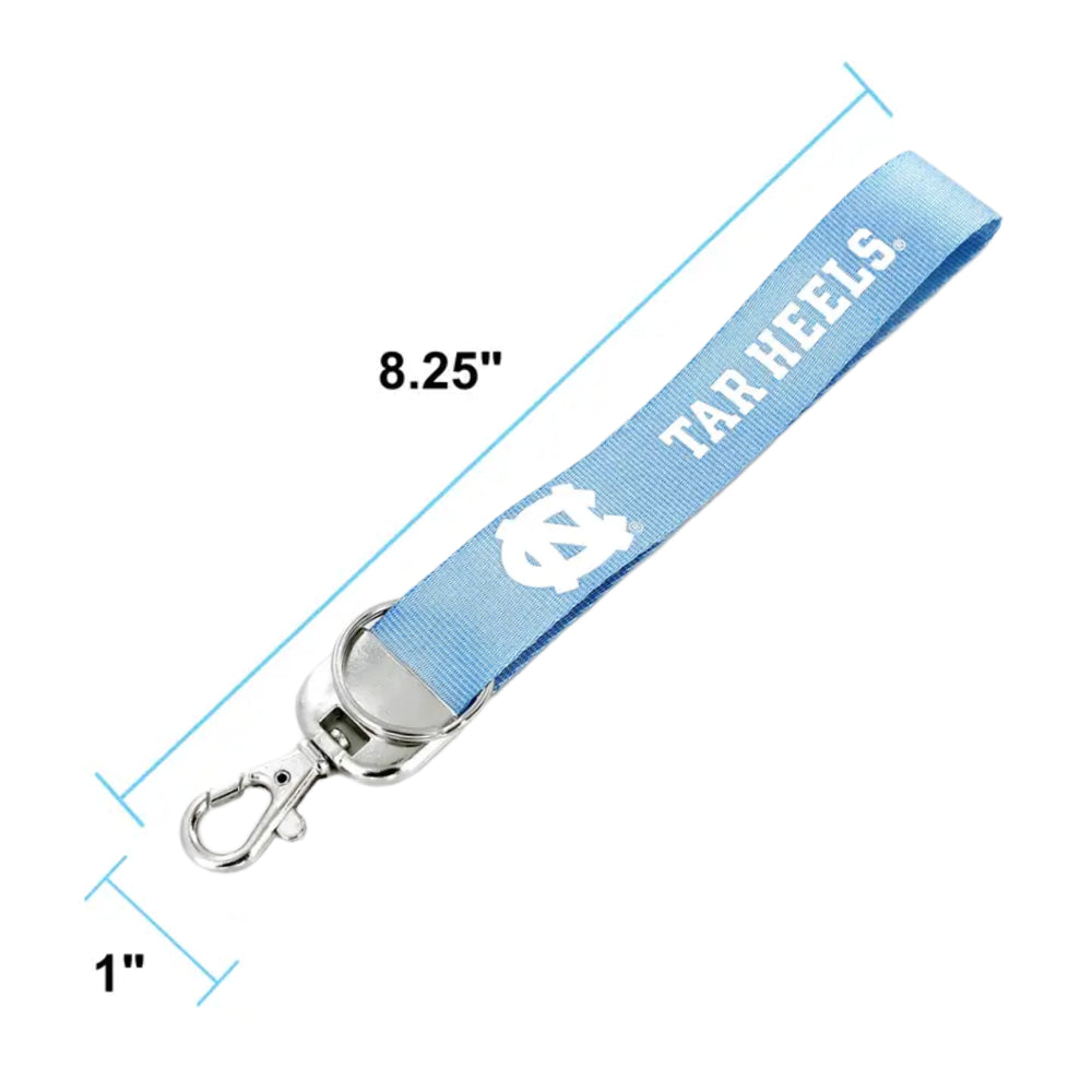 North Carolina Tar Heels - NCAA Deluxe Wristlet Keychain