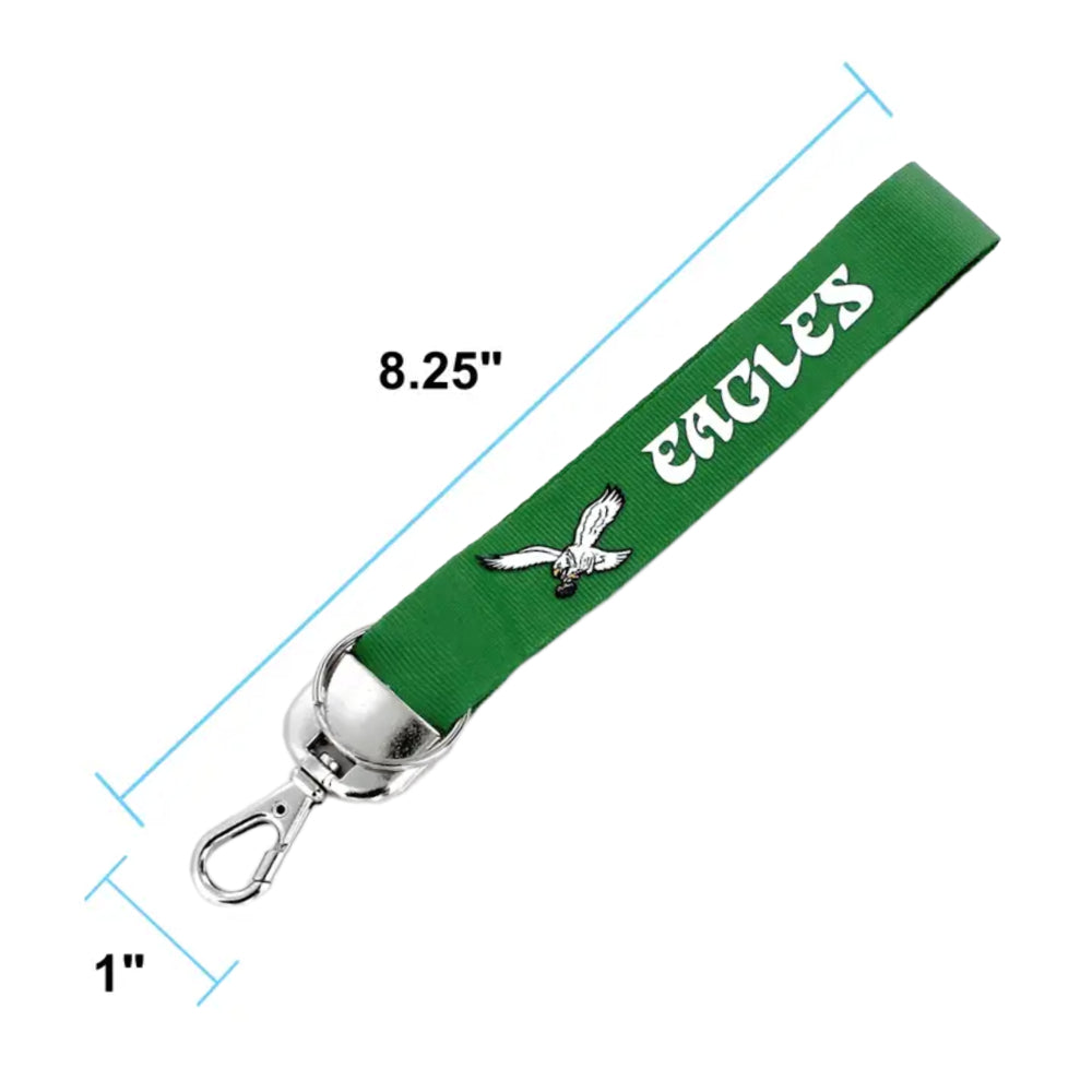 Philadelphia Eagles - NFL Logo Deluxe Wristlet Keychain