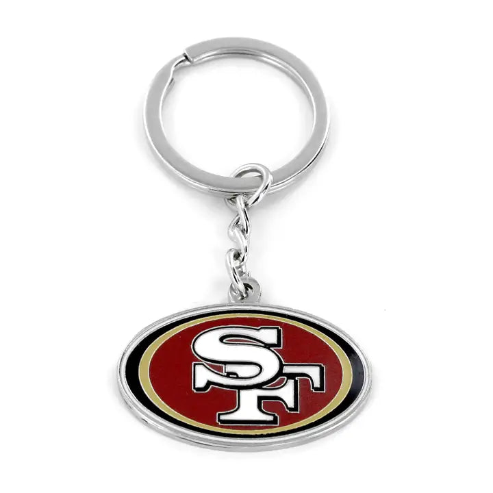 San Francisco 49ers Logo Keychain