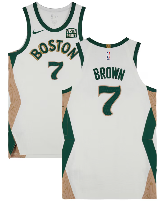 Boston Celtics Jaylen Brown City Edition Nike Jersey