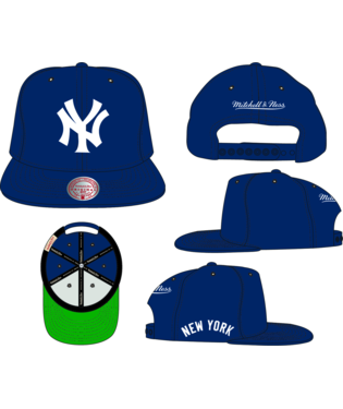 New York Yankees -  Evergreen Coop Navy Snapback Hat