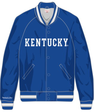 Kentucky wildcats - NCAA Front Logo Lightweight Satin Jacket