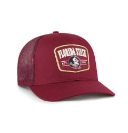 University of Florida States- Florida States Seminoles Cardinal Squad '47 Trucker Hat