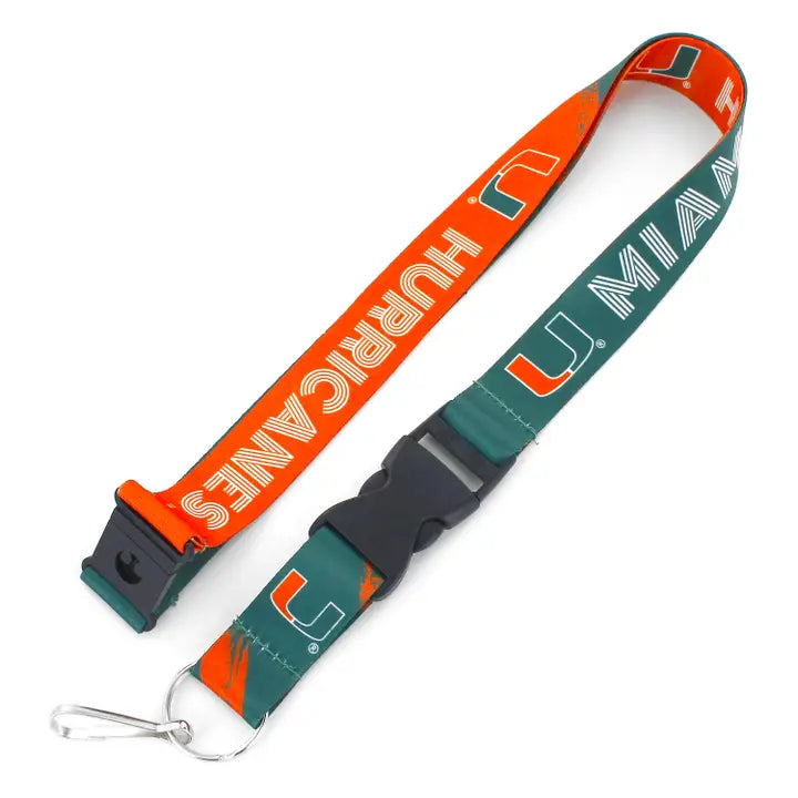 Miami Hurricanes - NCAA Crossfade Lanyard