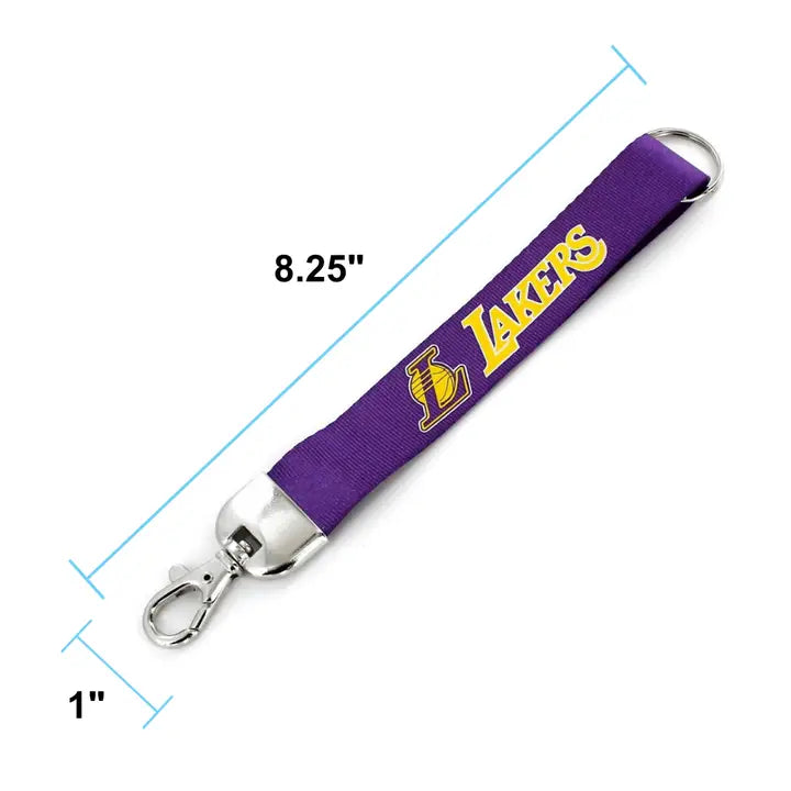 Los Angeles Lakers - NBA Logo Deluxe Wristlet Keychain