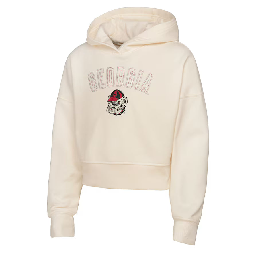 Georgia Bulldogs - NCAA Blitz Cropped Youth Hoodie