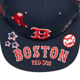 Boston Red Sox - MLB All Out Navy Snapback Hat