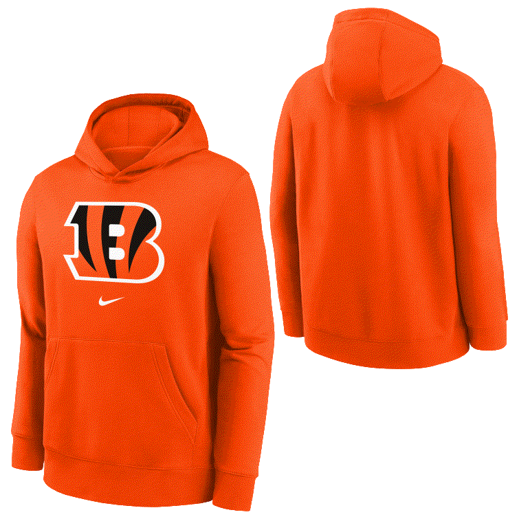 Cincinnati Bengals - NFL Nike Club Youth Hoodie