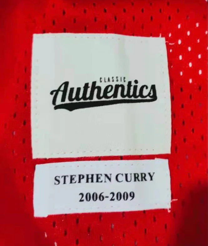 Davidson - Stephen Curry Basketball Jersey