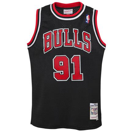 Chicago Bulls - NBA 1997 Dennis Rodman Swingman Alternate Youth Jersey