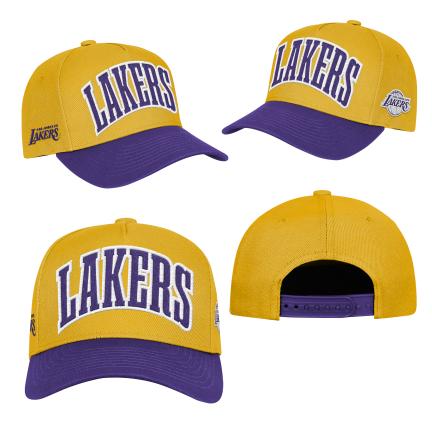 Los Angeles Lakers - NBA Superfan Structured Adjustable Snapback Hat