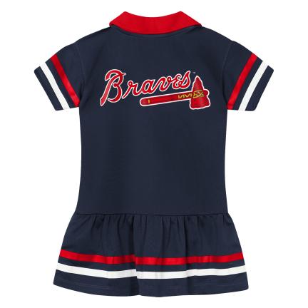 Atlanta Braves - MLB Cheerleaders Toddler Dress