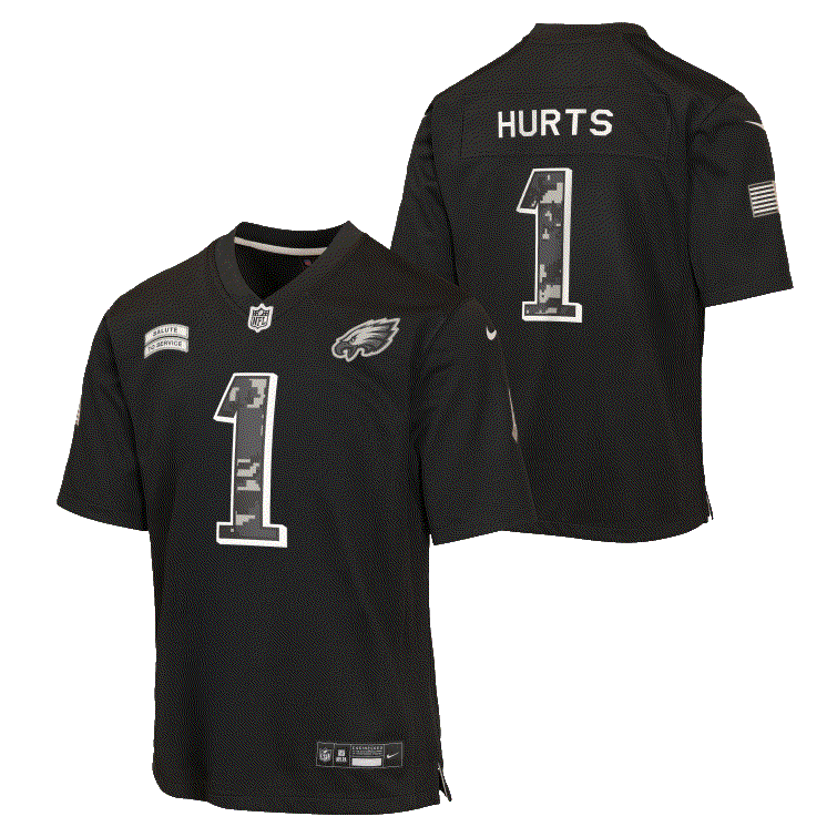 Philadelphia Eagles - NFL Jalen Hurts Game Youth Jersey