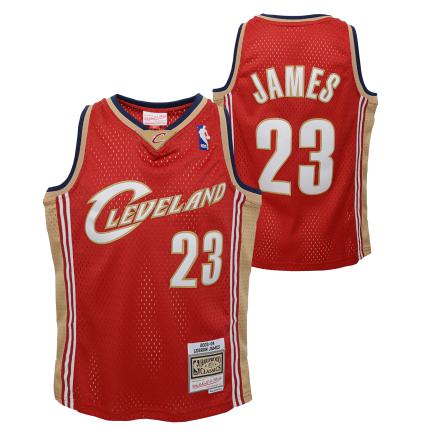 Cleveland Cavaliers - NBA 2003 Lebron James Authentic Youth Jersey