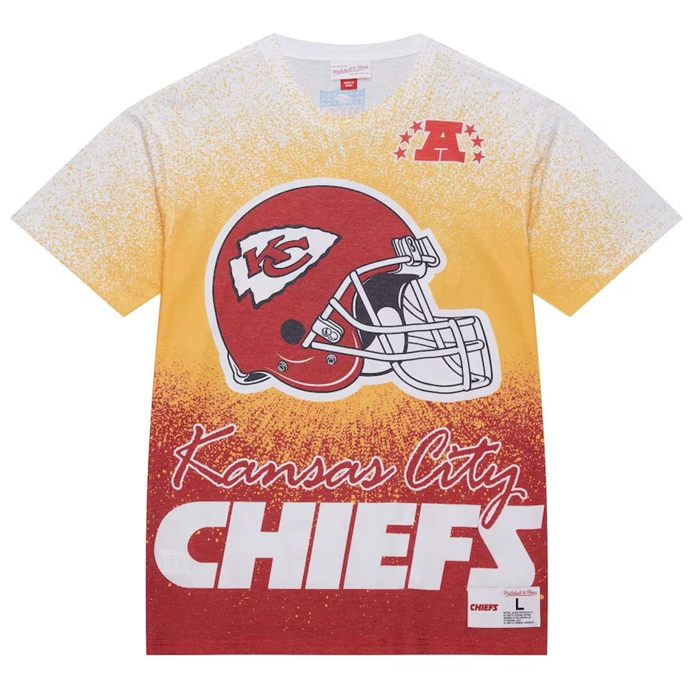 Kansas City Chiefs - NFL Team Burst Sublimated T-shirt