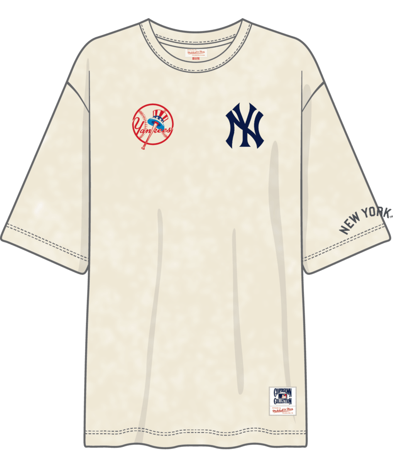 New York Yankees - MLB Heritages Hues Oversized SS T-Shirt