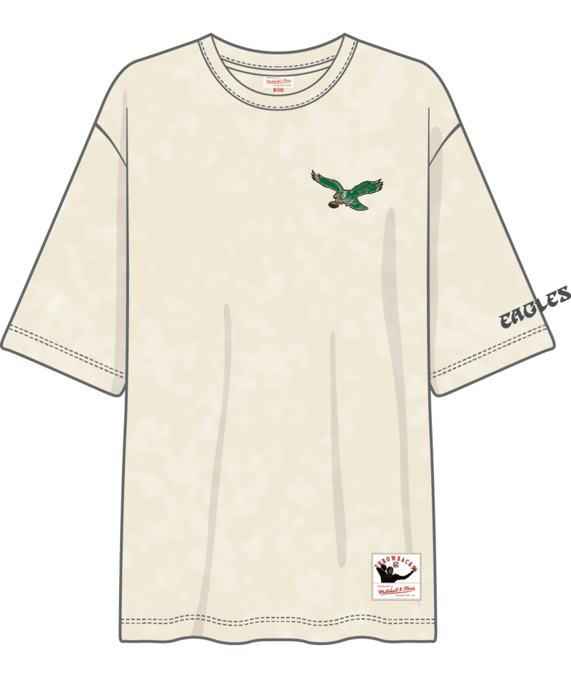Philadelphia Eagles - NFL Heritages Hues Oversized SS T-Shirt
