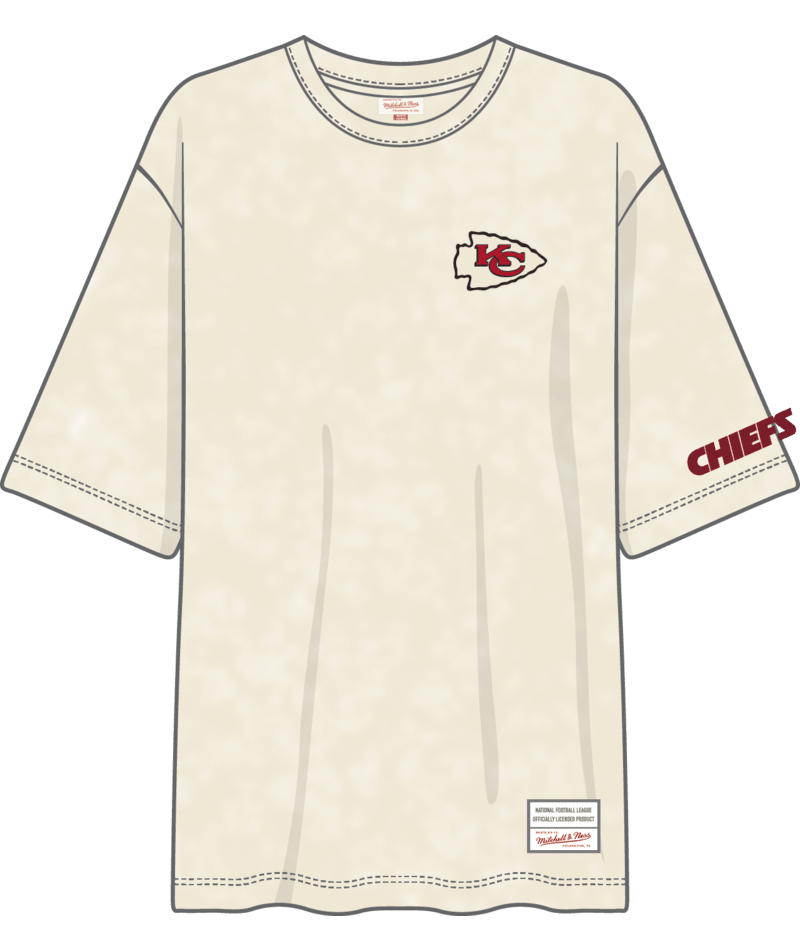 Kansas City Chiefs - NFL Heritages Hues Oversized SS T-Shirt