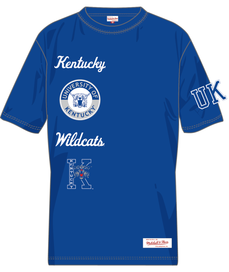 Kentucky Wildcats - NCAA Royal Double Clutch Premium T-Shirt