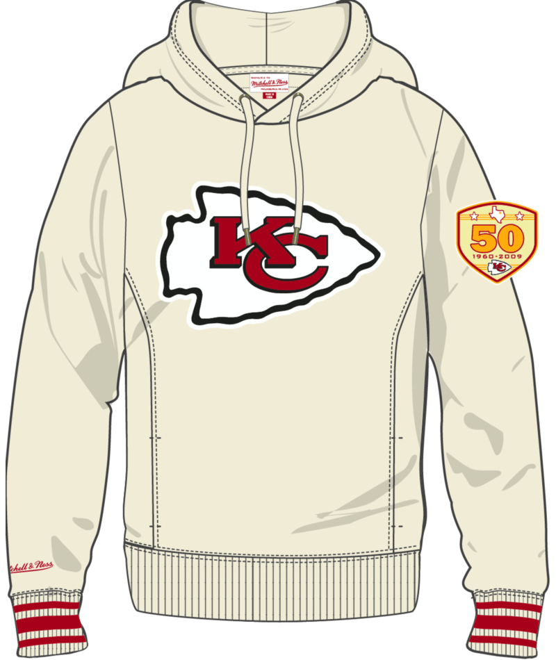 Kansas City Chiefs - NFL Chainstitch Heavyweight Hoodie