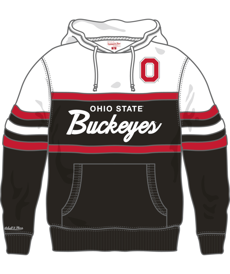 Ohio State Buckeyes - NCAA Head Coach Team Color Hoodie