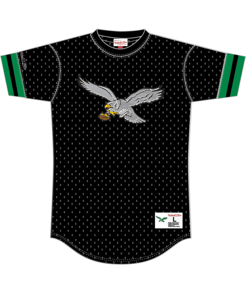 Philadelphia Eagles - Camo Reflective Mesh Crew Neck T-shirt