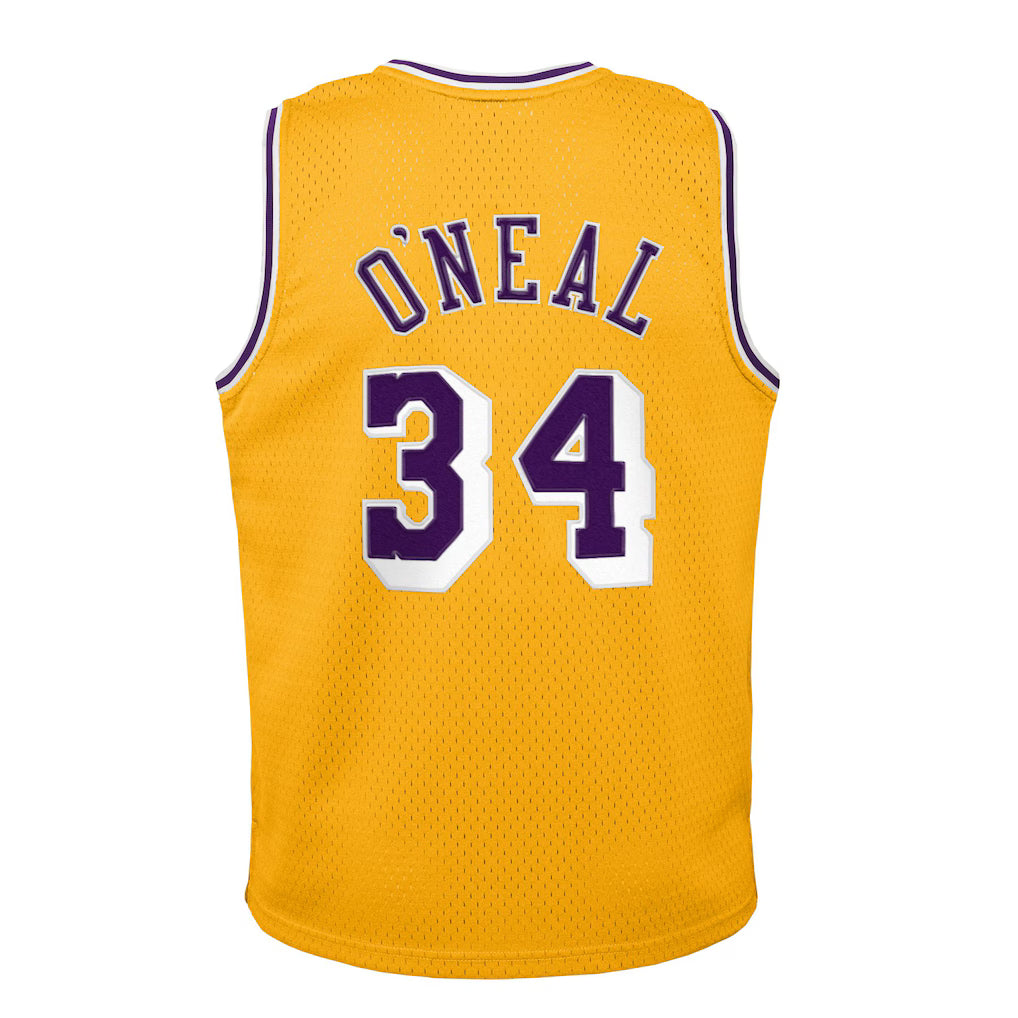 Los Angeles Lakers - NBA 1996 O'Neal Shaquille Swingman Road Youth Jersey