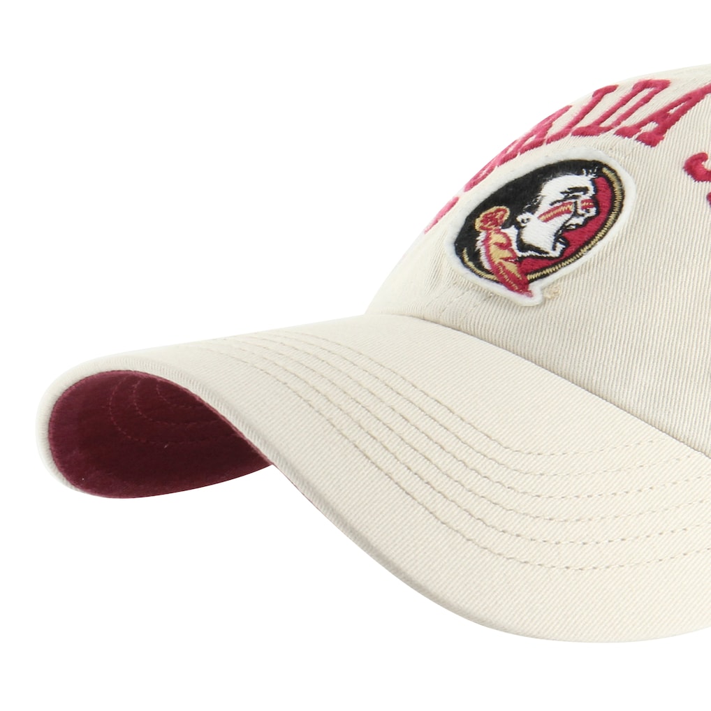 Florida States Seminoles - Khaki Clubhouse Faber Clean Up Adjustable Hat, '47 Brand