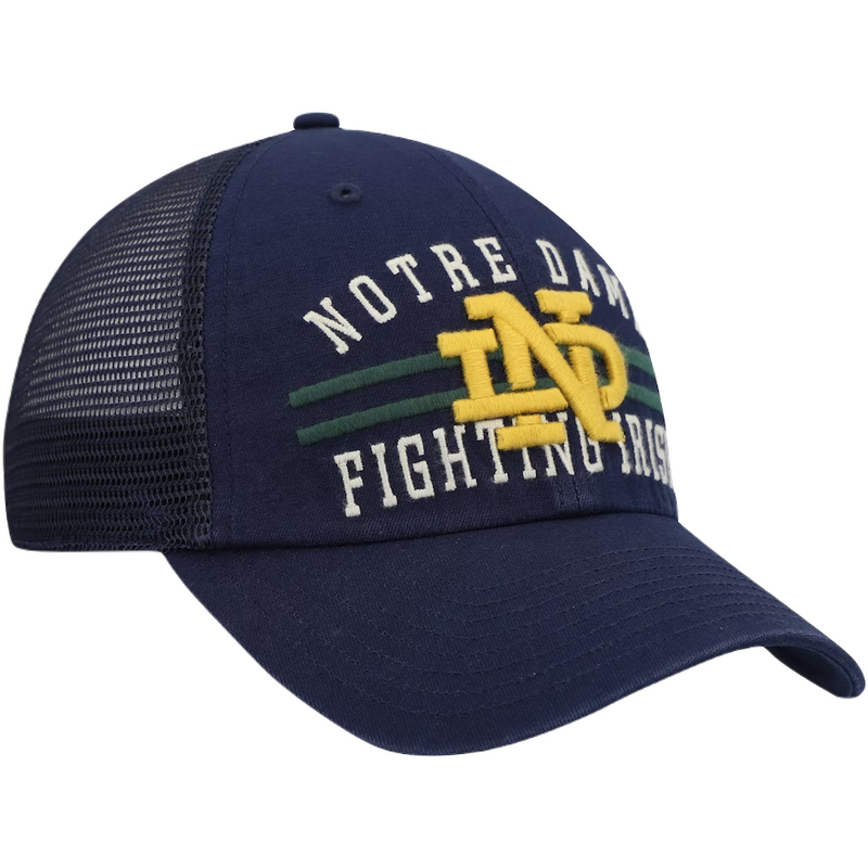 Notre Dame Fighting Irish -High Point Navy Clean Up Hat, 47 Brand