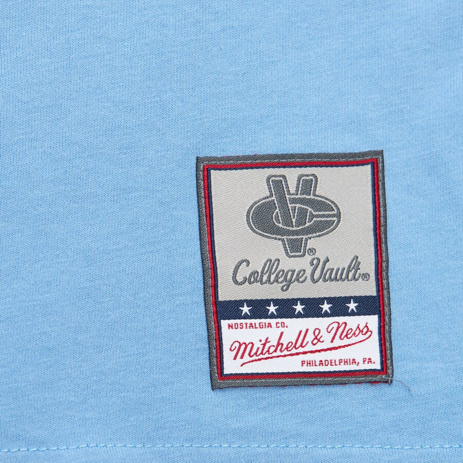 North Carolina Tar Heels - NCAA Heavyweight Yoke Blue Men's T-Shirt
