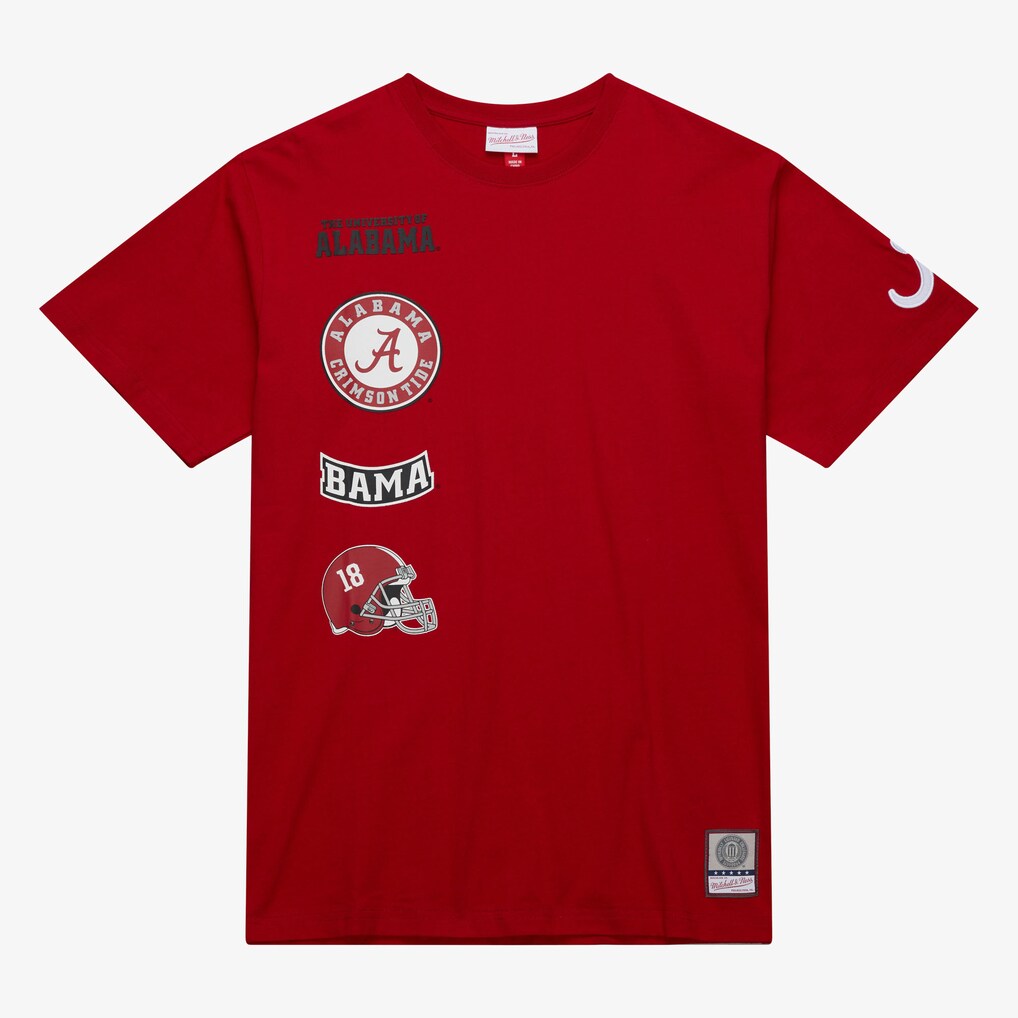 Alabama Crimson Tide - NCAA Double Clutch Premium Logo T-Shirt