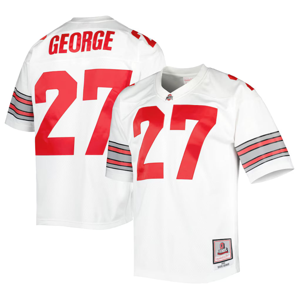 Ohio State Buckeyes - NCAA 1995 Eddie George Authentic Throwback Legacy Jersey