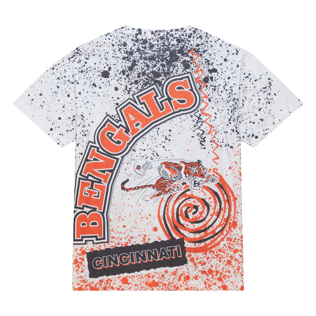 Cincinnati Bengals - Team Burst Sublimated Short Sleeve T-Shirt