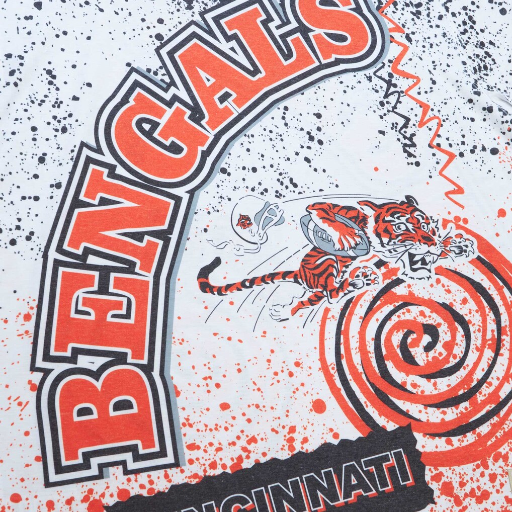 Cincinnati Bengals - Team Burst Sublimated Short Sleeve T-Shirt