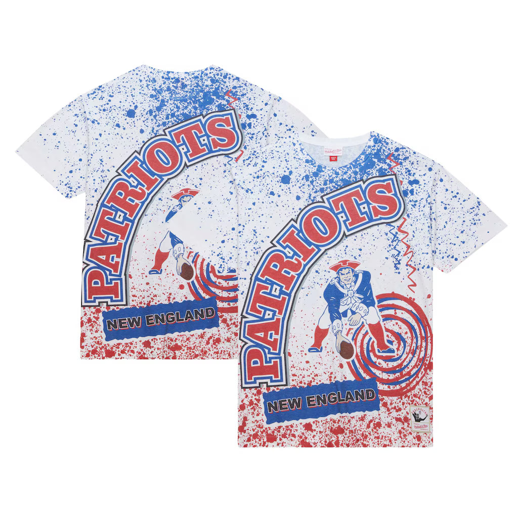 New England Patriots - Team Burst Sublimated T-Shirt