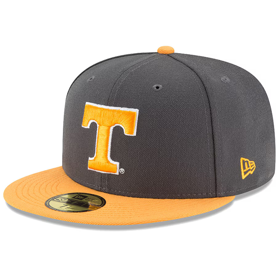 Tennessee Volunteers - Orange 59Fifty Gray Hat, New Era