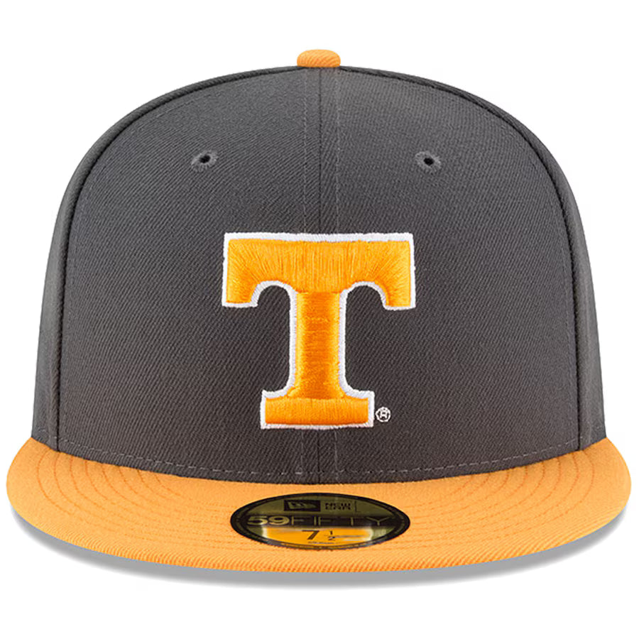 Tennessee Volunteers - Orange 59Fifty Gray Hat, New Era